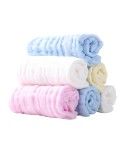 Baby Muslin Washcloths Natural Muslin Cotton Wipes 100% Cotton Baby Face Towel 