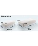 white height adjustable memory foam home sleeper pillow for anti snoring 