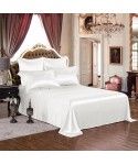 King Size Luxury pure dyed Mulberry Silk Satin Bedding set silk bed set