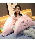 Cute, soft and cute cartoon, half round waist, pillow with pillow, plush toys for friends, gifts for lazy pillow manufacturers