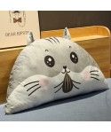 Cute, soft and cute cartoon, half round waist, pillow with pillow, plush toys for friends, gifts for lazy pillow manufacturers