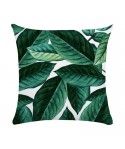 Cross border special for new Tropical Plant Abstract leaves green pillow cover cushion cover linen Amazon tp15