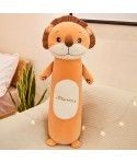 2019 creative new forest animal doll cylinder down cotton pillow plush toy doll pillow