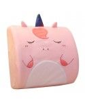 Cartoon animal office cushion waist cushion plush car waist cushion memory cotton cushion manufacturer wholesale