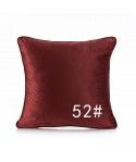 Amazon popular Nordic solid color flannelette pillow cover office pillow waist Hotel pillow cushion customization