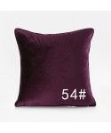 Amazon popular Nordic solid color flannelette pillow cover office pillow waist Hotel pillow cushion customization