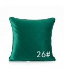 Amazon popular Nordic solid color flannelette pillow cover office pillow waist Hotel pillow cushion customization