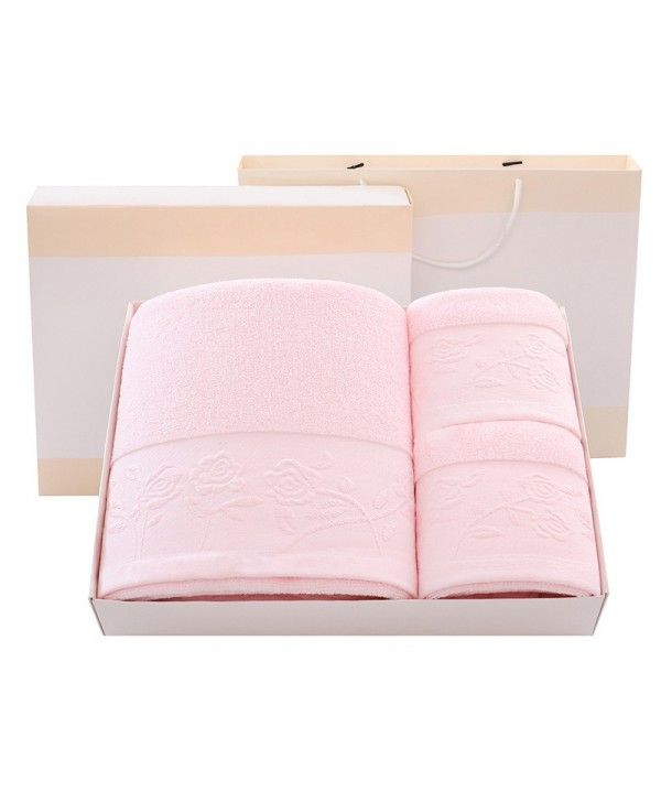 Manufacturer direct sales pure cotton towel bath towel gift box set can be customized logo company group purchase high-grade business gifts