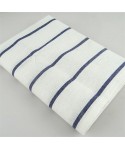 Mediterranean blue series pure cotton plaid stripe tea napkin napkin cloth food background cloth tablecloth