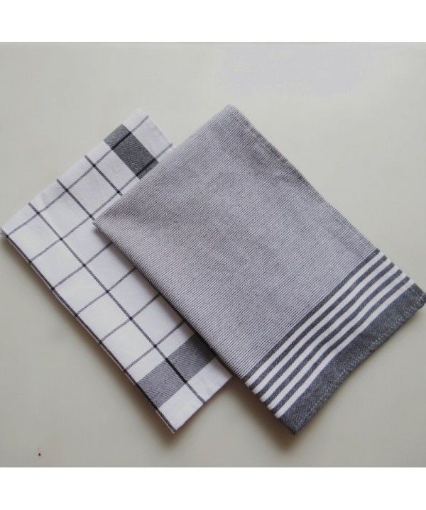 Nordic style cotton stripe napkin kitchen napkin tablecloth