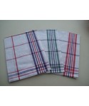 Japanese Kitchen Towel household cloth art suit Plaid napkin mat single piece 2.5 yuan