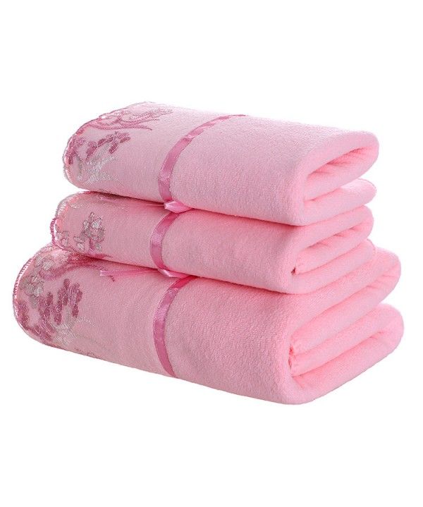 Towel bath towel set can be customized logo company gift a hair substitute lace towel bath towel