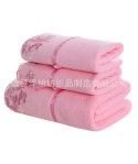 Towel bath towel set can be customized logo company gift a hair substitute lace towel bath towel