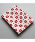 Cotton printed Christmas Tea napkin tablecloth gourmet Western napkin