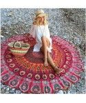 2016 New Amazon express eBay wish beach mat Euro American round beach towel manufacturer direct sales