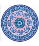 2017 round beach towel eBay European and American new beach towel shawl summer Amazon