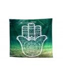 2018 new original design underwater Mandala palm Fatima tapestry hanging cloth sitting blanket beach towel