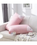 New style hotel pillow core gift pillow Korean version feather velvet pillow core Lavender embroidery single pillow manufacturer wholesale