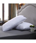 White cotton Hotel pillow pure cotton single side feather velvet pillow core soft and comfortable pillow factory direct sales