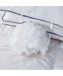 Factory direct sale new all cotton double layer pillow core Hotel feather velvet pillow adjustable height health pillow core