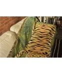 Amazon shopee tiger personalized creative blanket sofa decorative blanket cotton leisure blanket tapestry travel blanket