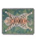 Amazon shopee tiger personalized creative blanket sofa decorative blanket cotton leisure blanket tapestry travel blanket