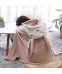 Aikexin blanket multi-functional shawl U-shaped pillow blanket three in one office nap leg cover travel neck pillow