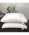 New product launched: vacuum compression pillow, high elasticity, breathable fiber cotton, three-dimensional pillow core, adult pillow core, factory direct sale