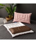 Manufacturer's direct sales new spring zipper pillow super low medium hard detachable pillow core wholesale