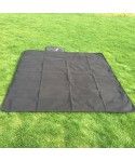 Factory direct grid printing 200x200cm picnic blanket waterproof blanket foldable blanket