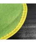 Factory direct sale green 135x175cm baby crawling blanket picnic mat lawn mat camping mat