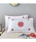 Factory direct wedding gift pillow core all cotton wedding three-dimensional pillow feather velvet soft and comfortable pillow core