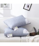 New style hotel pillow core gift pillow Korean version feather velvet pillow core Lavender embroidery single pillow manufacturer wholesale