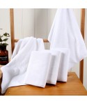 Towel manufacturer wholesale hotel towel superfine fiber white towel spot hotel hotel bath towel custom L