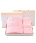 Fine towel bath towel gift box set customized logo factory direct sales of pure cotton towel towel three piece set