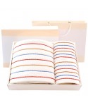 Pure cotton towel gift box set three piece wedding return gift company gift customized logo wholesale group purchase welfare