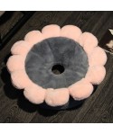 Ins Nordic Plush petal Futon cushion living room bedroom round thickened floor mat tatami bay window mat