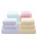 Pure cotton towel gift box set three piece wedding return gift company gift customized logo wholesale group purchase welfare