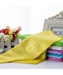 Factory direct Korean long wool mercerized dishcloth oil free dishcloth double layer thickened absorbent cloth