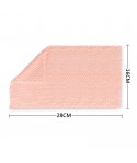 Kitchen coral towel dishcloth oil-free double-layer printing dishcloth double-sided absorbent thickened cleaning cloth