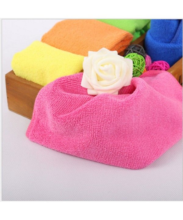 Warp knitted non elastic microfiber towel dishwashing towel kitchen towel digital printing towel 