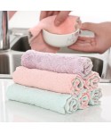 Special diamond absorbent dishcloth dishtowel wipe household kitchen oil-free dishcloth double layer thickened cleaning towel