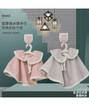 New coral velvet hanging lovely skirt towel Korean thickened creative clothes towel manufacturers direct sales