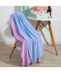 High density coral velvet 70 * 140 cut edge bath towel is fluffy, soft, comfortable and easy to absorb water