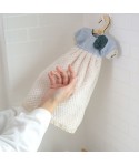 Korean creative cartoon pineapple towel hanging towel absorbent thickened coral fleece hand wiping gift customization