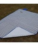 Black and white red square picnic mat outdoor camping damp proof mat beach mat outing lawn mat portable