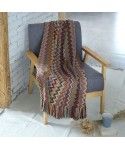 Bohemian Indian knitting blanket decorative blanket national style sofa with blanket model house decoration collocation