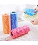 Kitchen environment-friendly non-woven cleaning cloth 50 pieces free cutting multi-purpose cleaning cloth dishcloth wholesale 135g 