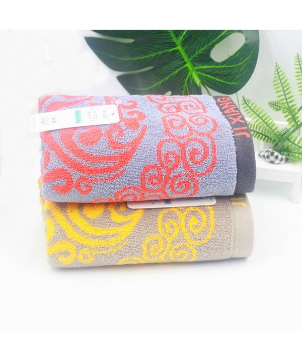 Top grade thickened lovers auspicious pattern towel wholesale