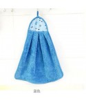 Kitchen and toilet microfiber hanging type absorbent towel promotion gift coral velvet towel manufacturer